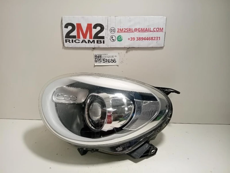 Proiettore ANT SX 52102186 Fiat 500X 2015