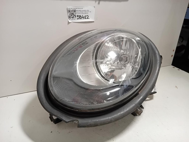 Proiettore ANT SX 63117401603 Mini MINI Cooper F56 2014