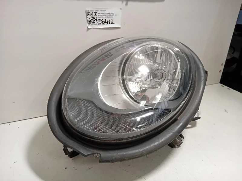 Proiettore ANT SX 63117401603 Mini MINI Cooper F56 2014