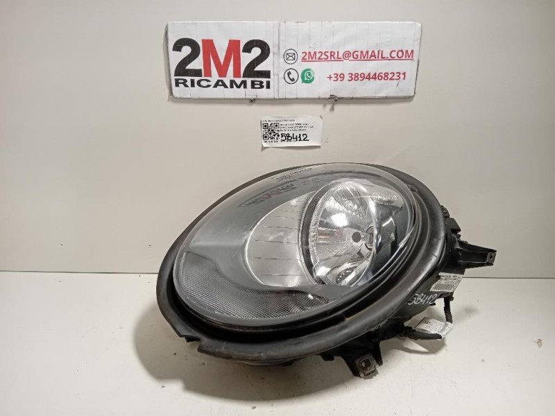 Proiettore ANT SX 63117401603 Mini MINI Cooper F56 2014