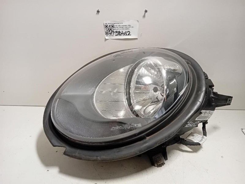 Proiettore ANT SX 63117401603 Mini MINI Cooper F56 2014
