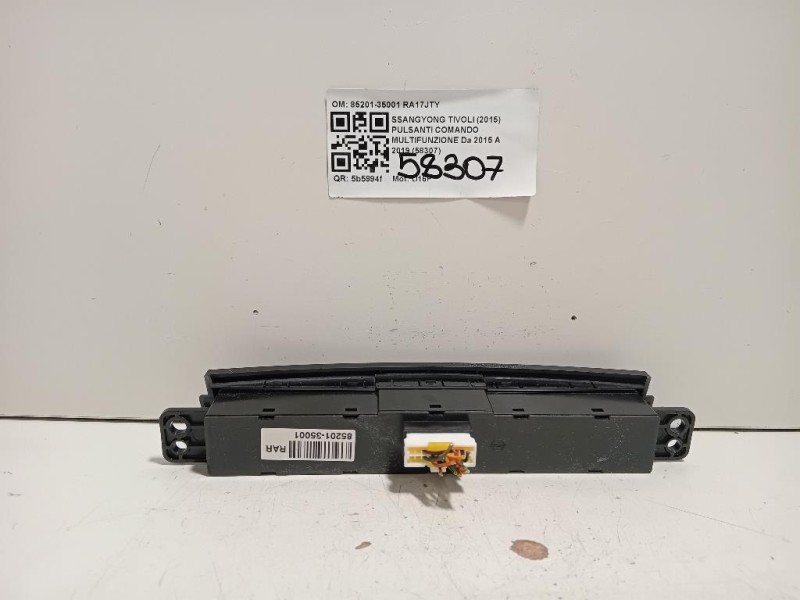 Pulsanti Comando Multifunzione 85201-35001 Ssangyong Tivoli 2015