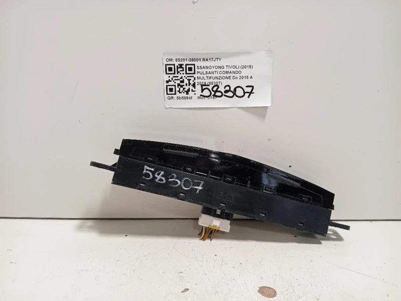 Pulsanti Comando Multifunzione 85201-35001 Ssangyong Tivoli 2015