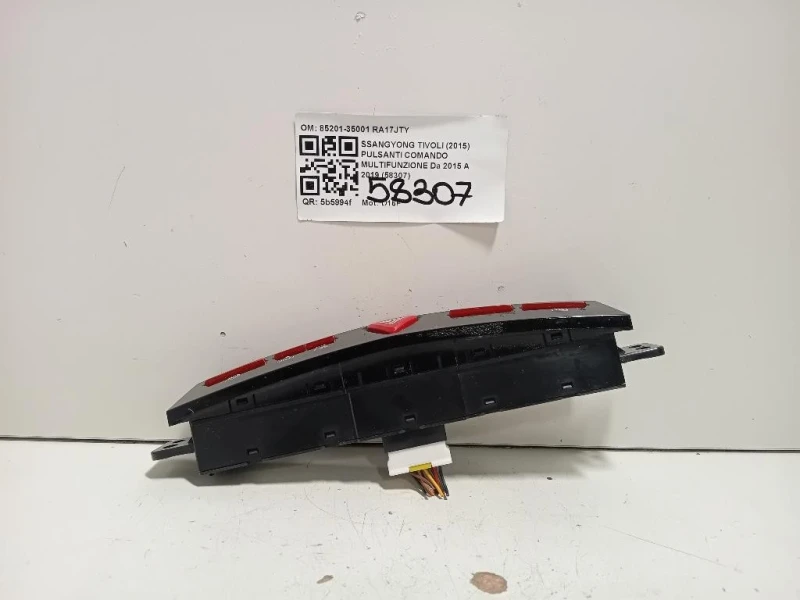 Pulsanti Comando Multifunzione 85201-35001 Ssangyong Tivoli 2015