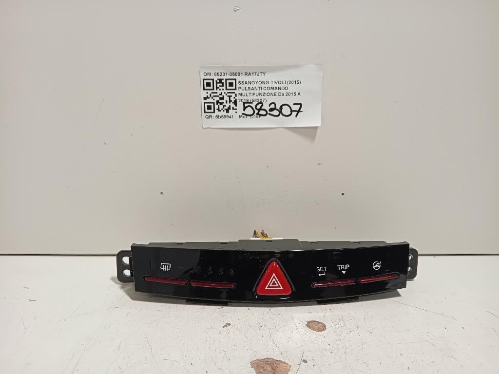 Pulsanti Comando Multifunzione 85201-35001 Ssangyong Tivoli 2015