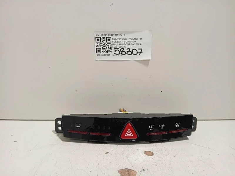 Pulsanti Comando Multifunzione 85201-35001 Ssangyong Tivoli 2015