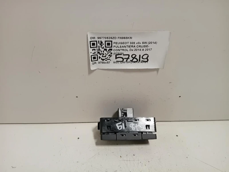 Pulsantiera Cruise-control 96770525ZD Peugeot 308 II SW 2014