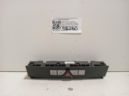 Pulsantiera Multifunzione Console Centrale A1718207810 Mercedes Classe SLK R171 2004