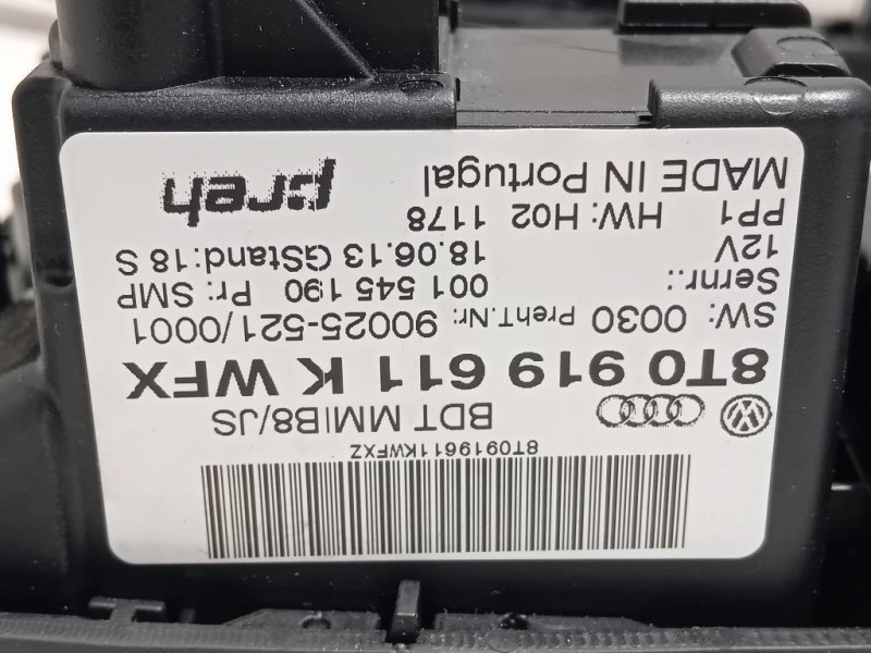 Pulsantiera Navigatore Satellitare 8T0919611K Audi A4 8K5 Avant 2012
