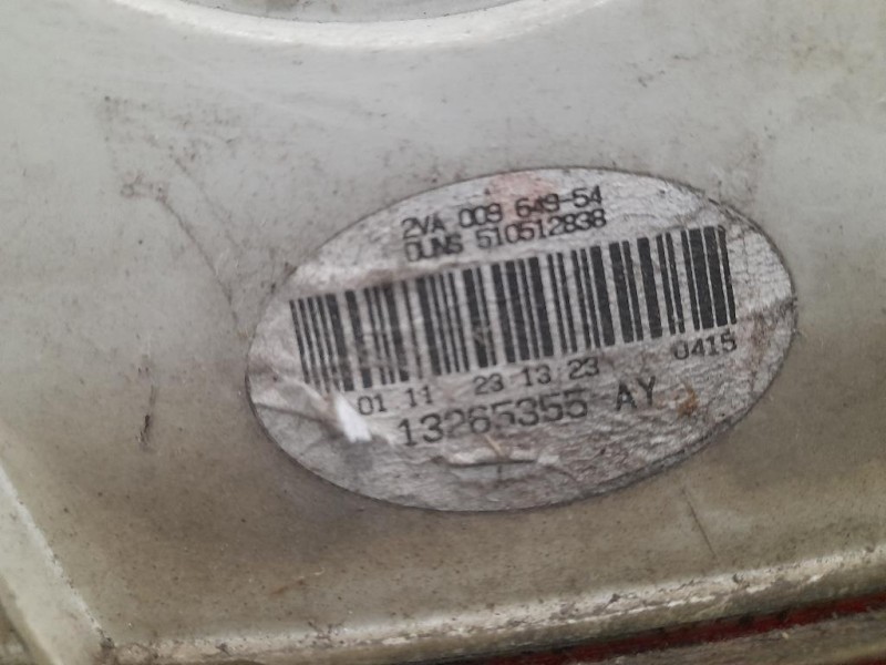 Fanale POST DX 13265355 Opel Insignia A 2009