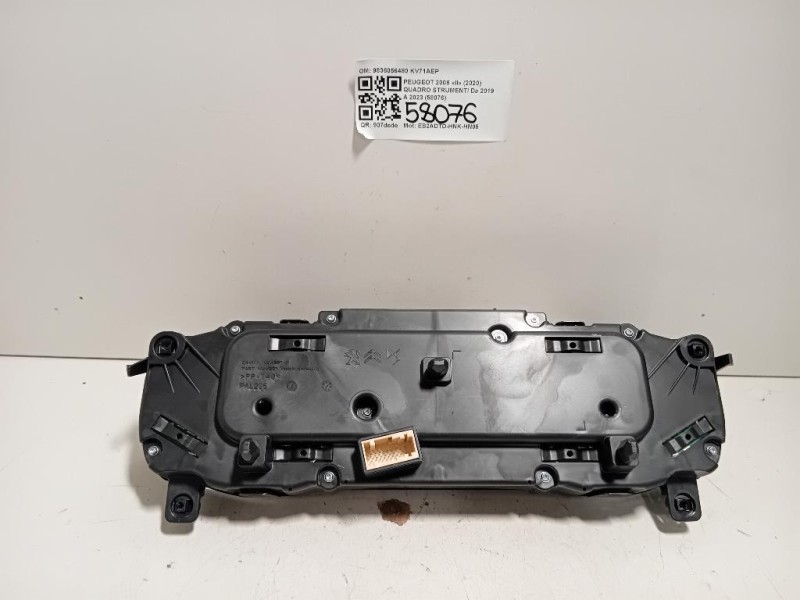 Quadro Strumenti 9836056480 Peugeot 2008 II 2020