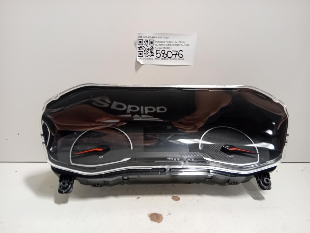Quadro Strumenti 9836056480 Peugeot 2008 II 2020