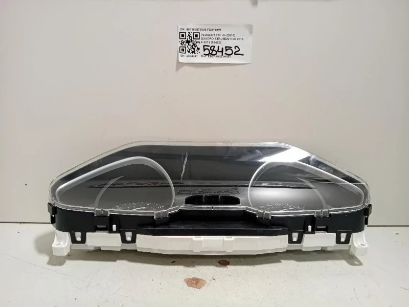 Quadro Strumenti 981384878000 Peugeot 208 I 2015