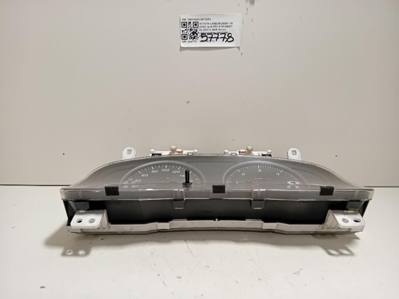 Quadro Strumenti 769314310 Toyota Landcruiser 120 2003