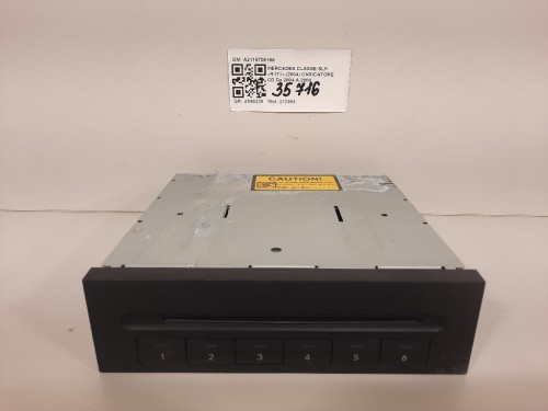 Caricatore CD A2118706189 Mercedes Classe SLK R171 2004