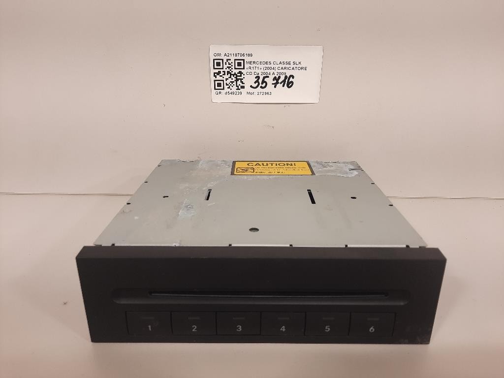 Caricatore CD A2118706189 Mercedes Classe SLK R171 2004