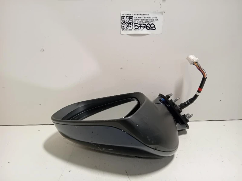Retrovisore Esterno ANT DX 026529 13 FILI Suzuki SX4 S-cross 2013