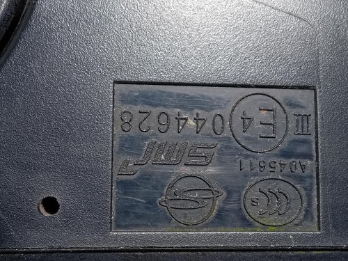 Retrovisore Esterno ANT SX VETRO SPECCHIO TIVOLI 5 PIN Ssangyong Tivoli 2015