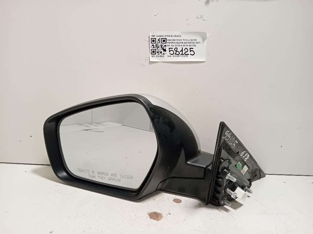 Retrovisore Esterno ANT SX VETRO SPECCHIO TIVOLI 5 PIN Ssangyong Tivoli 2015
