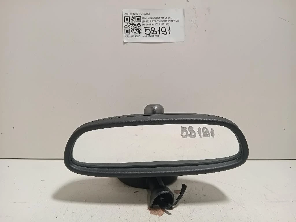 Retrovisore Interno 021290 Mini MINI Cooper F56 2018