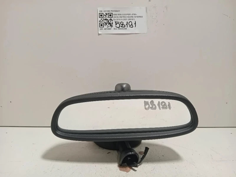 Retrovisore Interno 021290 Mini MINI Cooper F56 2018