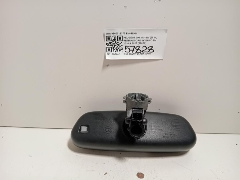 Retrovisore Interno 9800018377 Peugeot 308 II SW 2014