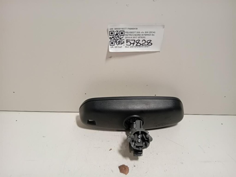 Retrovisore Interno 9800018377 Peugeot 308 II SW 2014