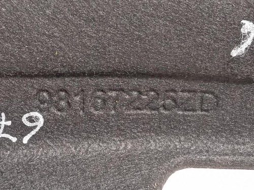 Ripiano Copertura VANO Bagagli 98167225ZD Peugeot 2008 I 2016