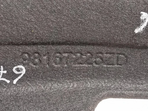 Ripiano Copertura VANO Bagagli 98167225ZD Peugeot 2008 I 2016