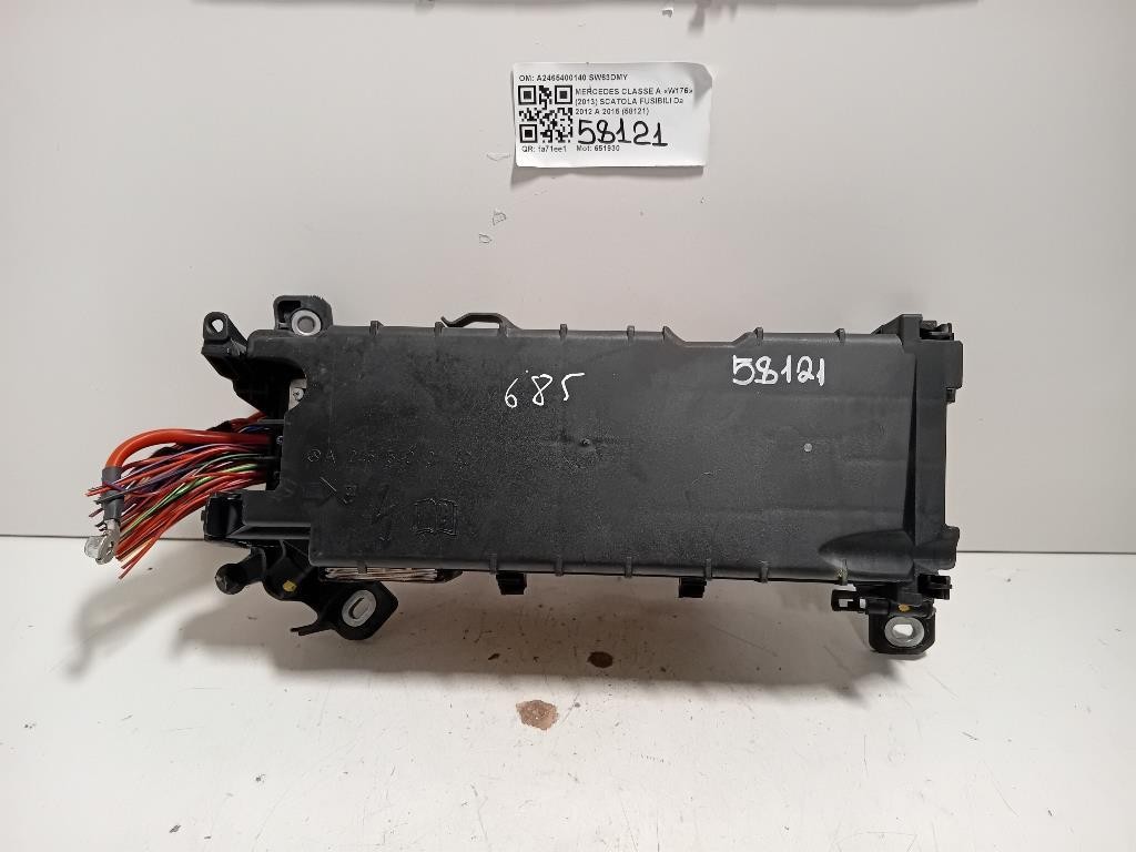 Scatola Fusibili A2465400140 Mercedes Classe A W176 2013