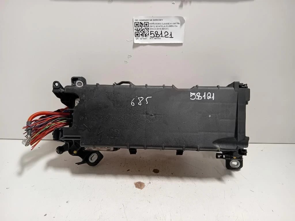 Scatola Fusibili A2465400140 Mercedes Classe A W176 2013