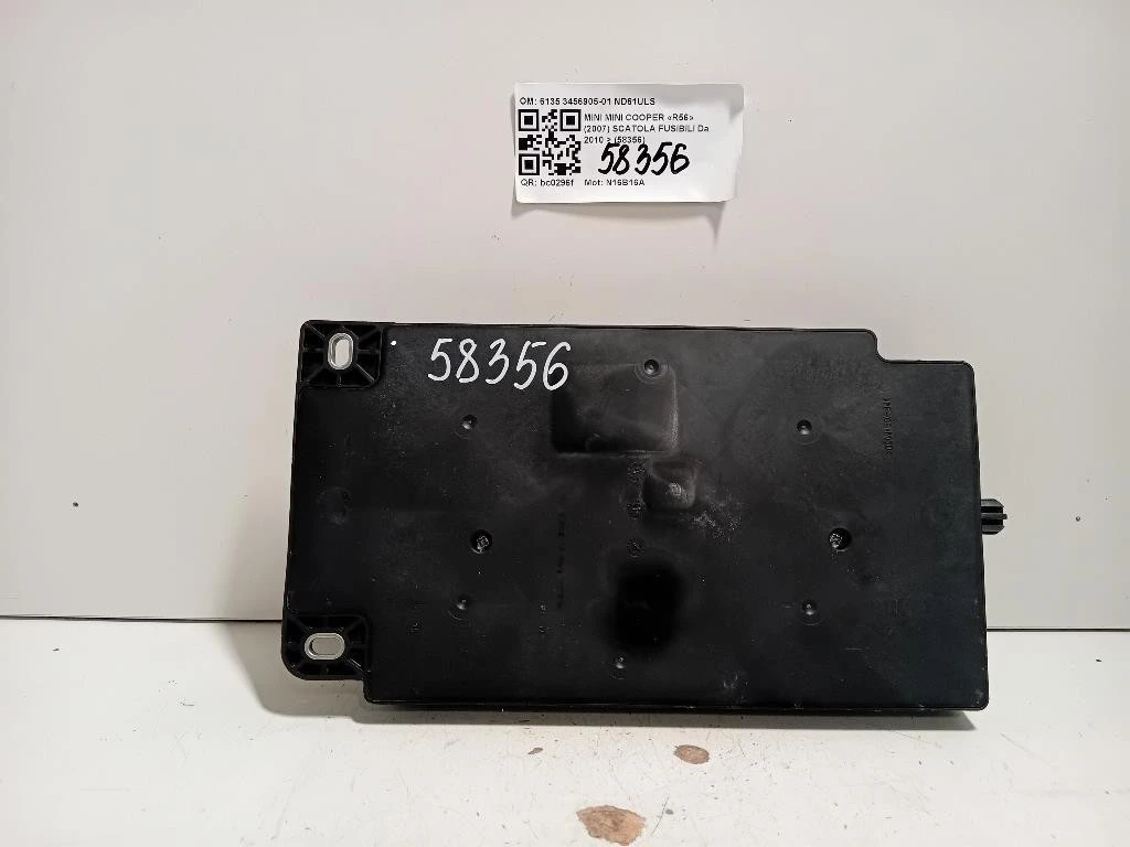 Scatola Fusibili 6135 3456905-01 Mini MINI Cooper R56 2007