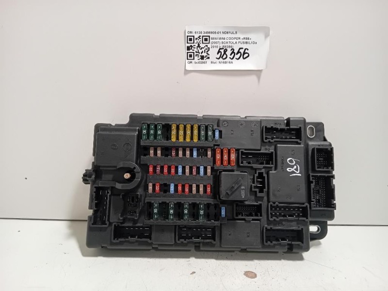 Scatola Fusibili 6135 3456905-01 Mini MINI Cooper R56 2007