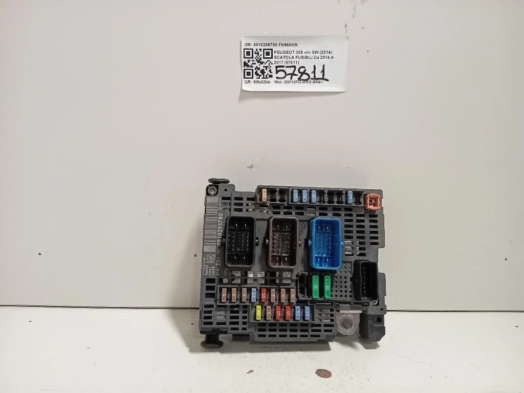 Scatola Fusibili 9810295780 Peugeot 308 II SW 2014