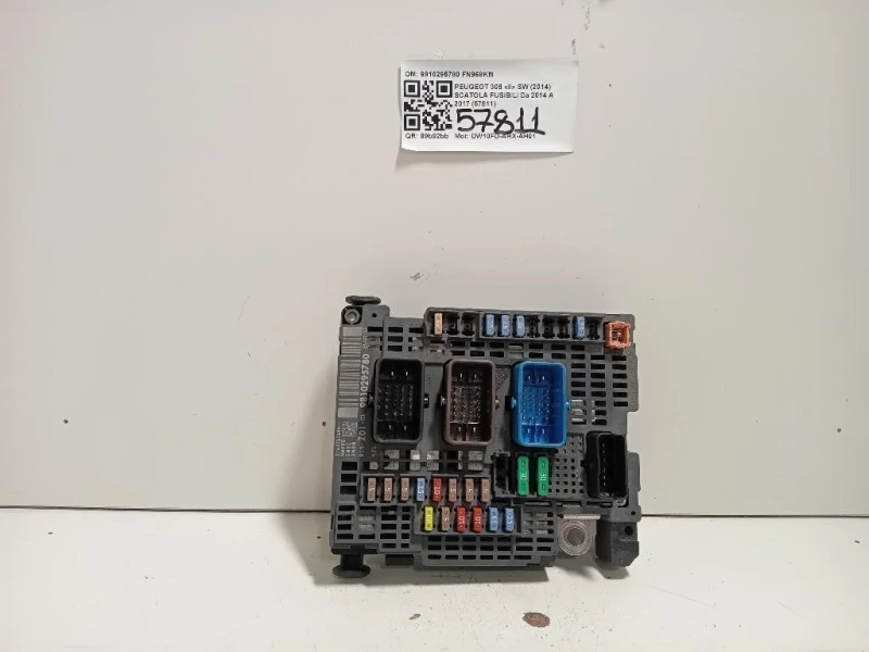 Scatola Fusibili 9810295780 Peugeot 308 II SW 2014
