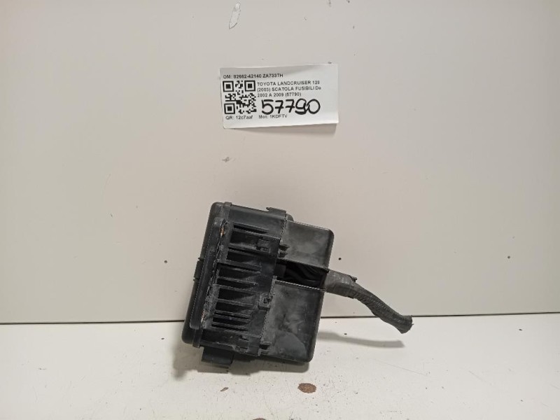 Scatola Fusibili 82662-42140 Toyota Landcruiser 120 2003