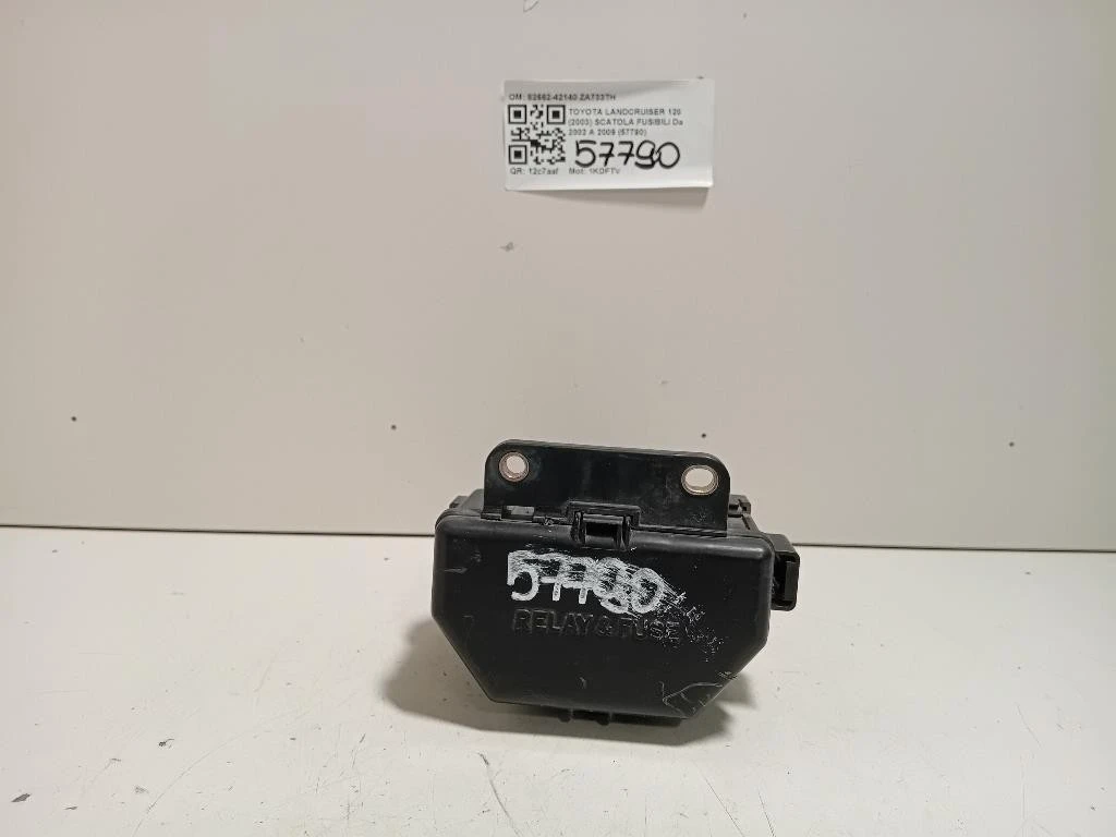Scatola Fusibili 82662-42140 Toyota Landcruiser 120 2003