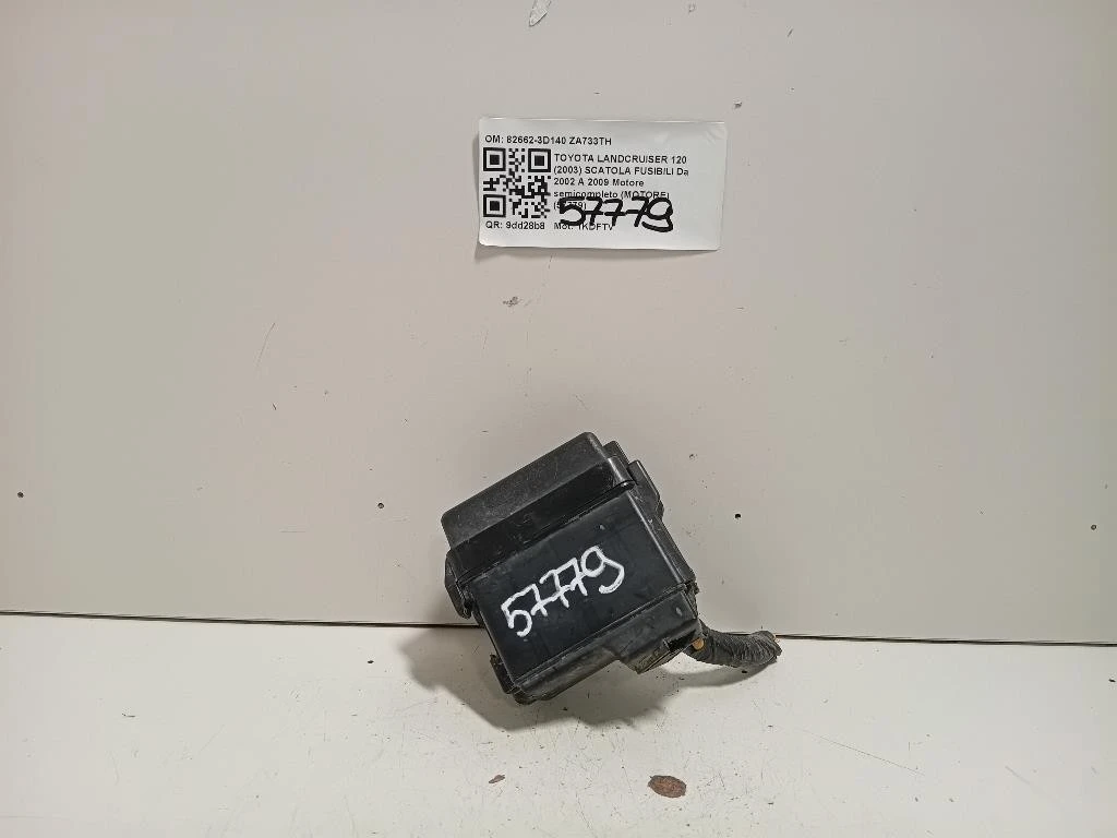 Scatola Fusibili 82662-3D140 Toyota Landcruiser 120 2003