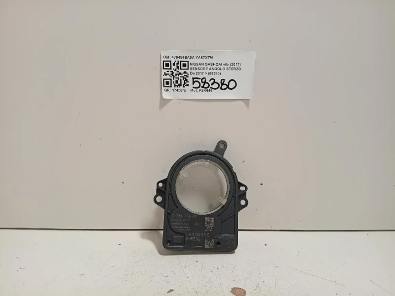 Sensore Angolo Sterzo 479454BA0A Nissan Qashqai II 2017
