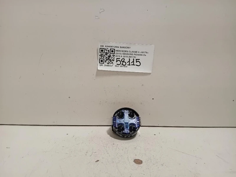 Sensore Pioggia A2469012504 Mercedes Classe A W176 2013