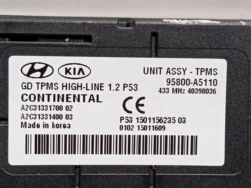 Sensore Pressione Pneumatico ANT DX 95800-A5110 Hyundai I30 II 2015