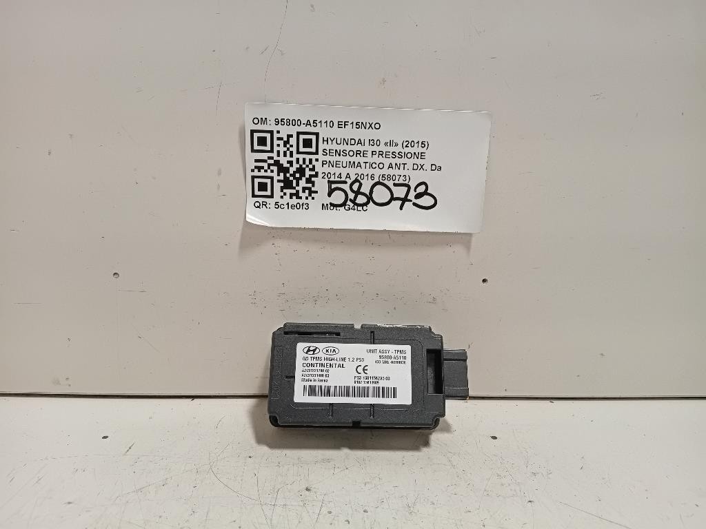 Sensore Pressione Pneumatico ANT DX 95800-A5110 Hyundai I30 II 2015
