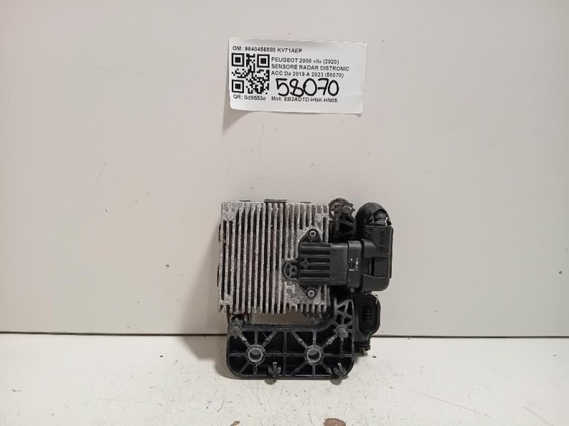 Sensore Radar Distronic ACC 9840456880 Peugeot 2008 II 2020