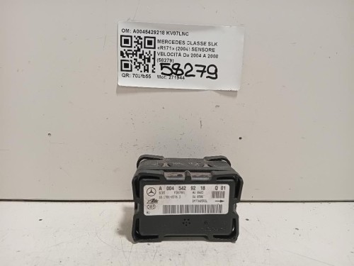 Sensore Velocità A0045429218 Mercedes Classe SLK R171 2004