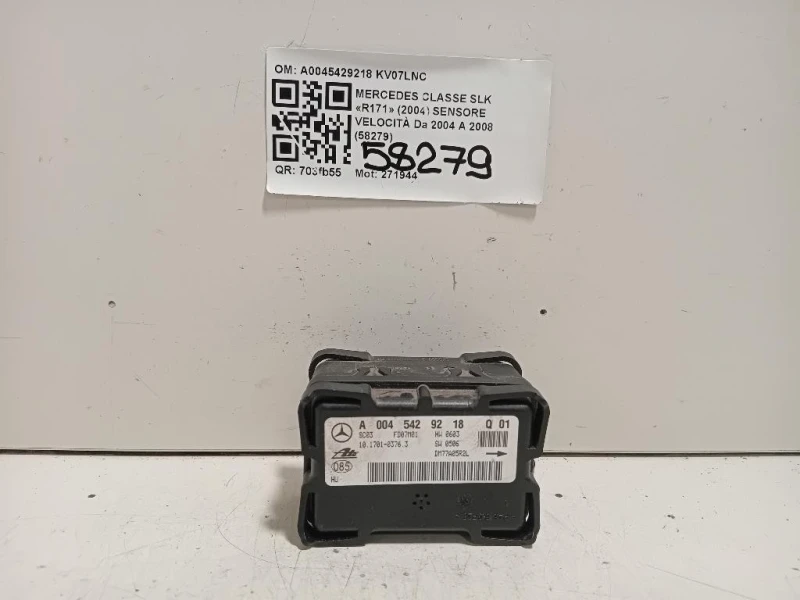Sensore Velocità A0045429218 Mercedes Classe SLK R171 2004
