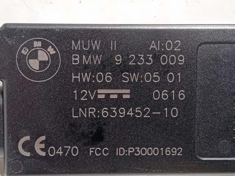 Sirena Allarme Antifurto 9233009 Bmw Serie 2 F23 Cabrio 2014