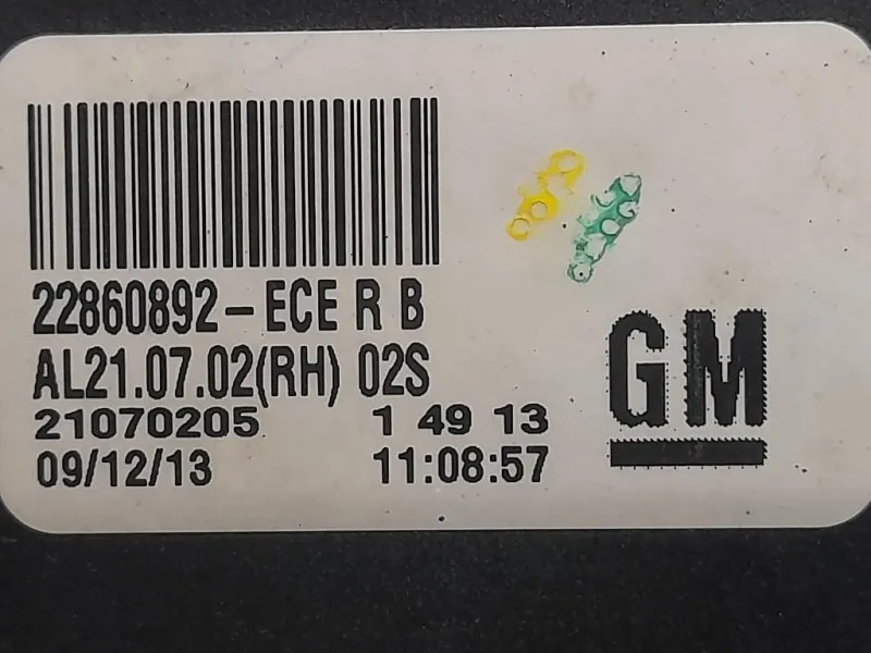 Fanale POST DX 22860892 Opel Insignia A SW 2013