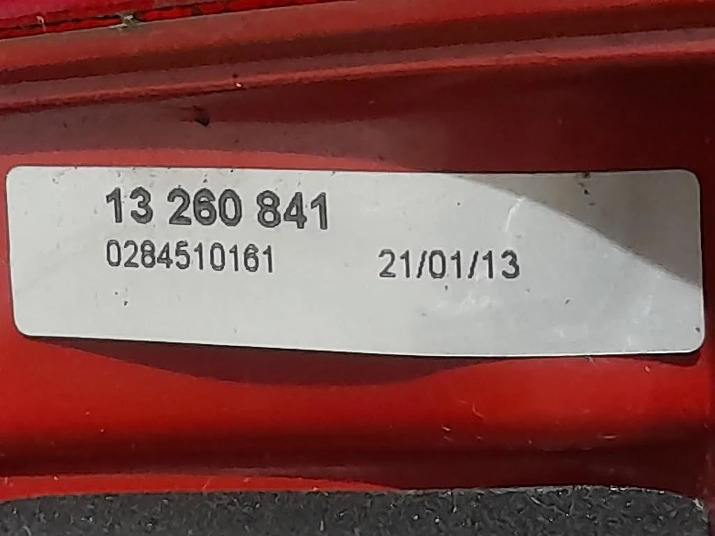 Fanale POST DX 13280841 FANALE INTERNO POST MERIVA DX Opel Meriva B 2010