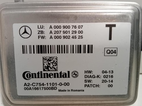 Telecamera Parabrezza ANT A0009007607 Mercedes Classe A W176 2015