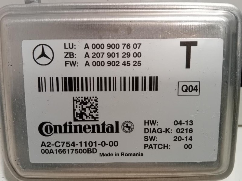 Telecamera Parabrezza ANT A0009007607 Mercedes Classe A W176 2015